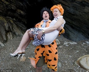 Yabba-dabba-doo wedding.